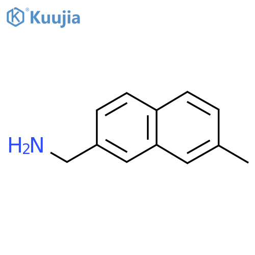 2-(Aminomethyl)-7-methylnaphthalene structure