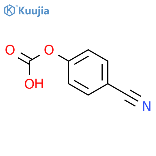 4-Cyanophenyl hydrogen carbonate structure