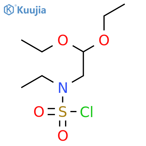 SULFAMOYL CHLORIDE, (2,2-DIETHOXYETHYL)ETHYL- structure