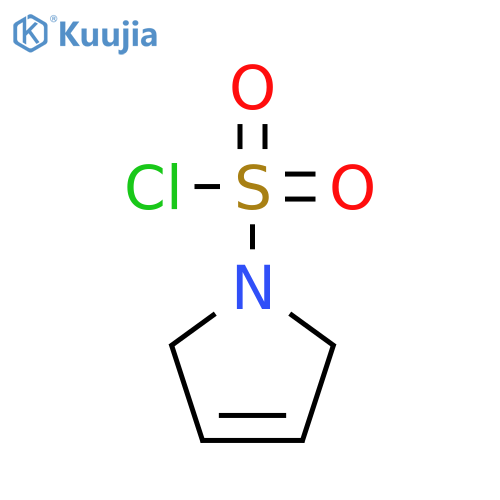 1H-PYRROLE-1-SULFONYL CHLORIDE, 2,5-DIHYDRO- structure