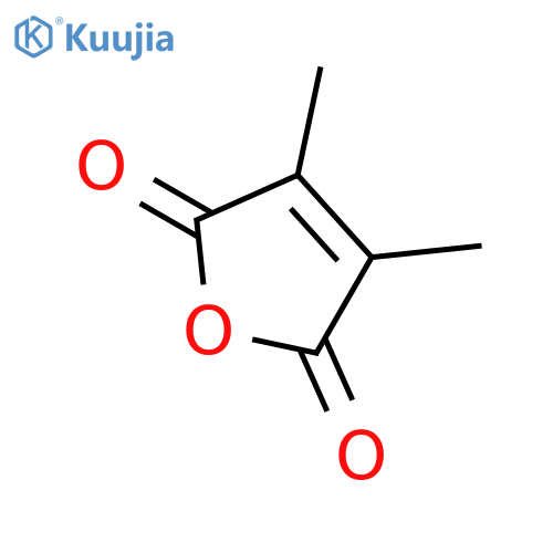 2,3-Dimethylmaleic anhydride structure