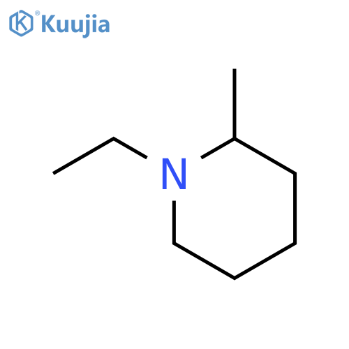 1-ethyl-2-methyl-piperidine structure