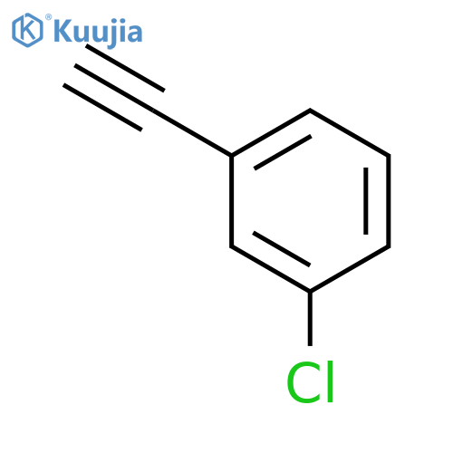 1-Chloro-3-ethynylbenzene structure