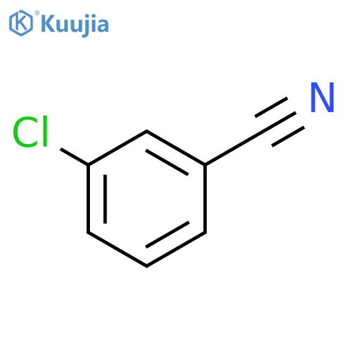3-Chlorobenzonitrile structure