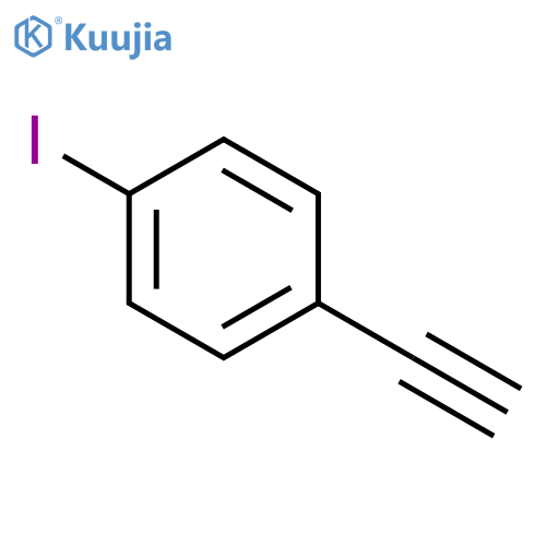1-Ethynyl-4-iodobenzene structure
