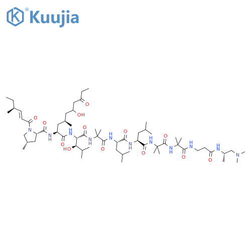 D-Glutamic acid,N-[(1S)-1-carboxy-3-methylbutyl]- structure