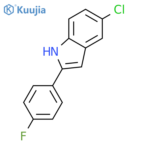 5-Chloro-2-(4-fluorophenyl)-1h-Indole structure