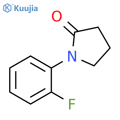 1-(2-fluorophenyl)pyrrolidin-2-one structure