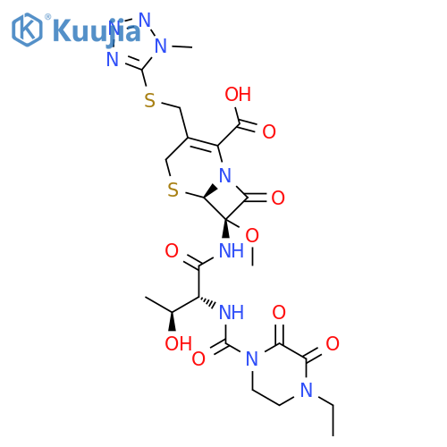Cefbuperazone structure