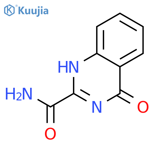 4-oxo-3,4-dihydroquinazoline-2-carboxamide structure