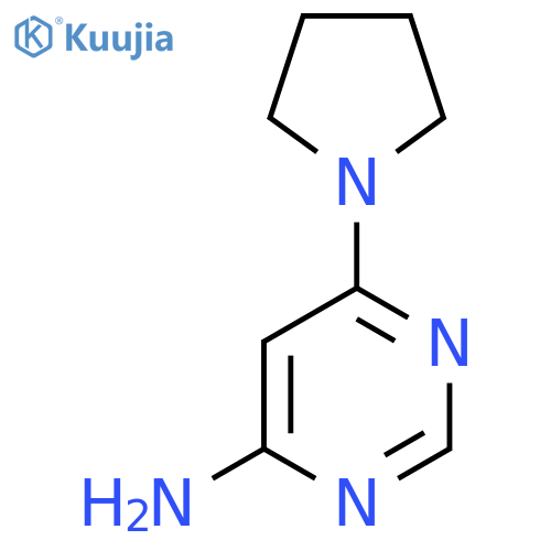 6-(Pyrrolidin-1-yl)pyrimidin-4-amine structure