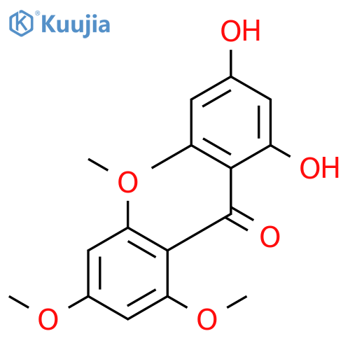 Methanone, (2,4-dihydroxy-6-methylphenyl)(2,4,6-trimethoxyphenyl)- structure