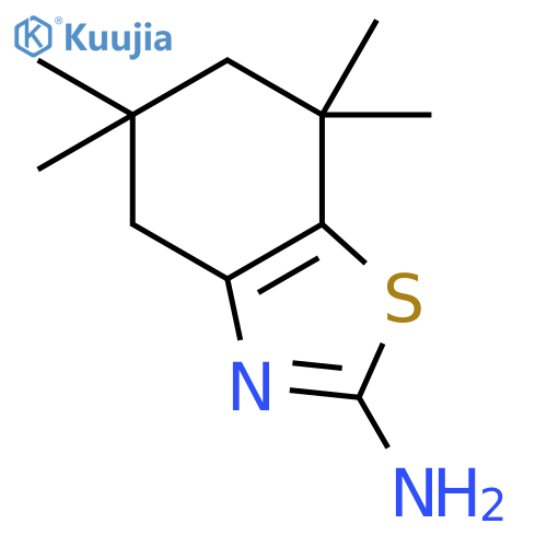 2-Benzothiazolamine, 4,5,6,7-tetrahydro-5,5,7,7-tetramethyl- structure