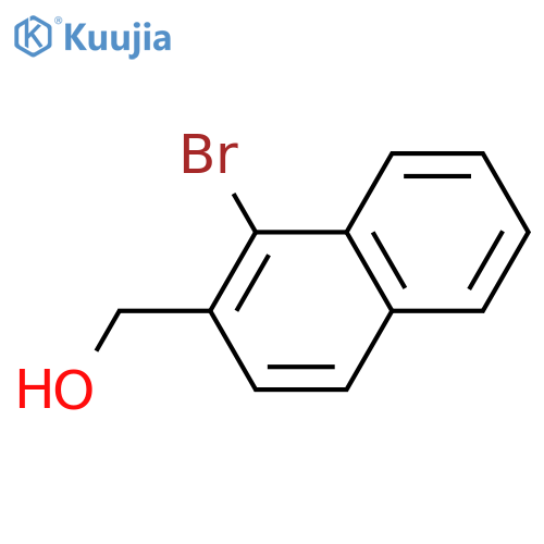 (1-bromonaphthalen-2-yl)methanol structure