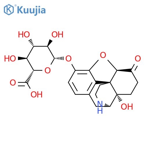 b-D-Glucopyranosiduronic acid, (5a)-4,5-epoxy-14-hydroxy-6-oxomorphinan-3-yl(9CI) structure