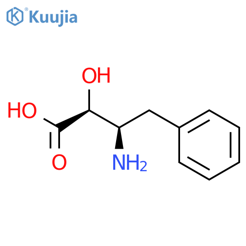 Benzenebutanoic acid, b-amino-a-hydroxy-, (R*,S*)- (9CI) structure