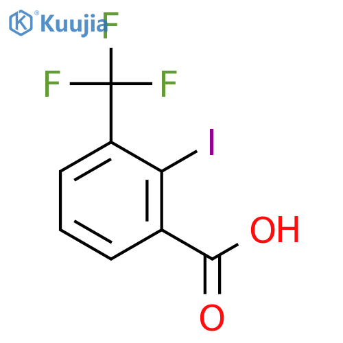 2-Iodo-3-(trifluoromethyl)benzoic acid structure