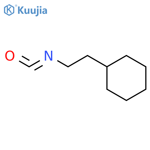 (2-isocyanatoethyl)cyclohexane structure