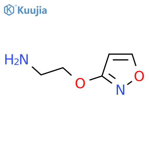 2-(1,2-oxazol-3-yloxy)ethan-1-amine structure
