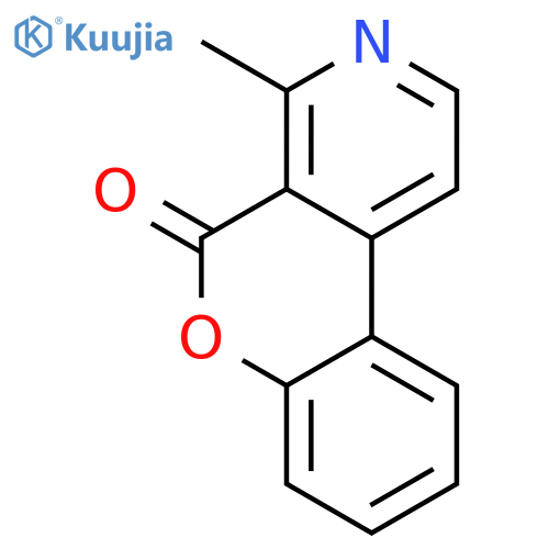 5H-[1]BENZOPYRANO[3,4-C]PYRIDIN-5-ONE, 4-METHYL- structure