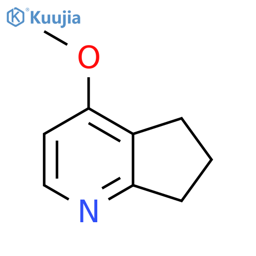 4-Methoxy-6,7-dihydro-5H-cyclopenta[b]pyridine structure