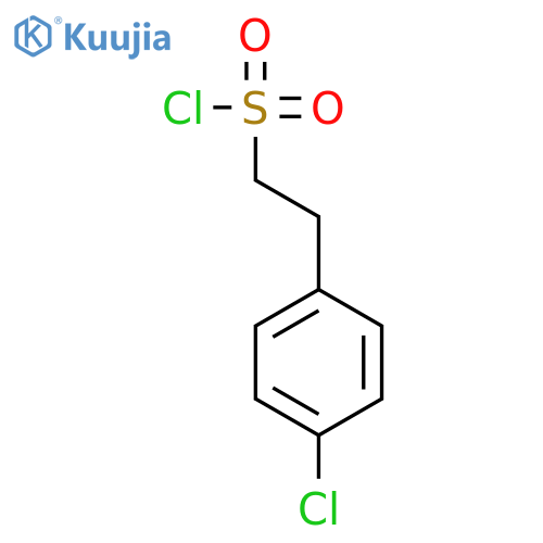 2-(4-Chloro-phenyl)-ethanesulfonyl chloride structure