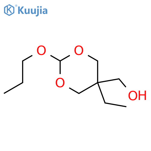 1,3-Dioxane-5-methanol,5-ethyl-2-propoxy- structure
