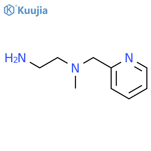 1,2-Ethanediamine,N1-methyl-N1-(2-pyridinylmethyl)- structure