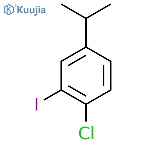 1-Chloro-2-iodo-4-propan-2-ylbenzene structure
