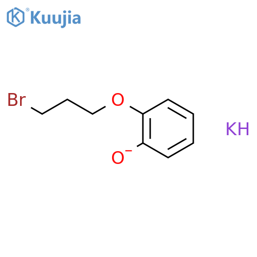 potassium 2-(3-bromopropoxy)phenolate structure