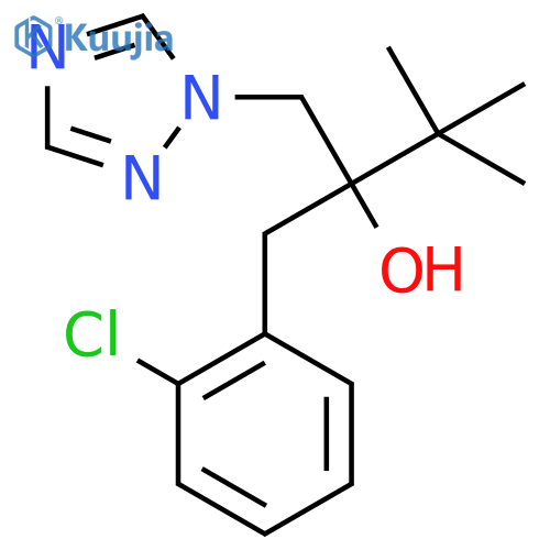 1-(2-(2-Chlorobenzyl)-2-hydroxy-3,3-dimethylbutyl)-1,2,4-triazole structure