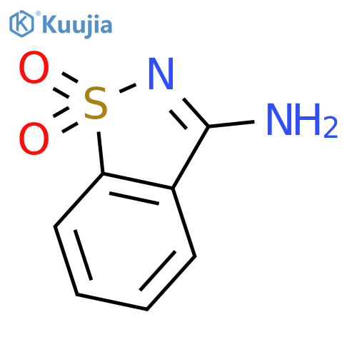 3-amino-1lambda6,2-benzothiazole-1,1-dione structure