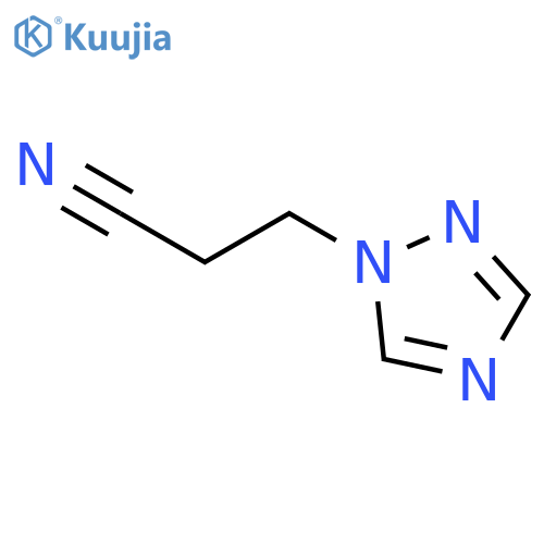 3-(1H-1,2,4-Triazol-1-yl)propanenitrile structure