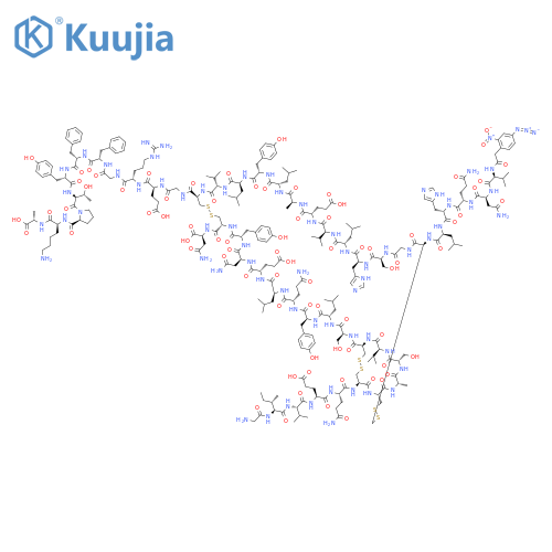 insulin, (2-nitro-4-azidophenylacetyl)(B2)-des-Phe(B1)- structure