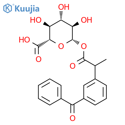 Ketoprofen Acyl-b-D-glucuronide (Mixture of Diastereomers) structure