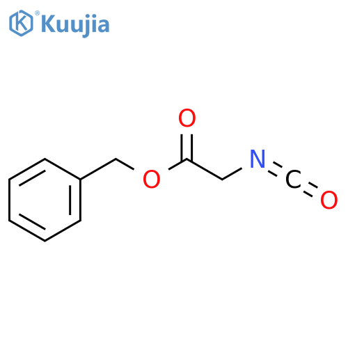 Acetic acid, isocyanato-, phenylmethyl ester structure