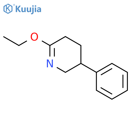 Pyridine, 6-ethoxy-2,3,4,5-tetrahydro-3-phenyl- structure