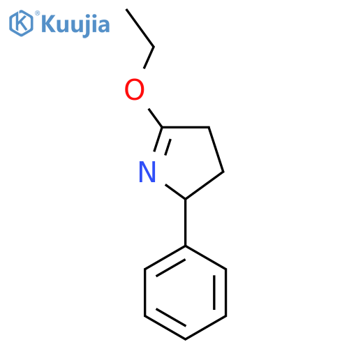 5-ethoxy-2-phenyl-3,4-dihydro-2H-pyrrole structure