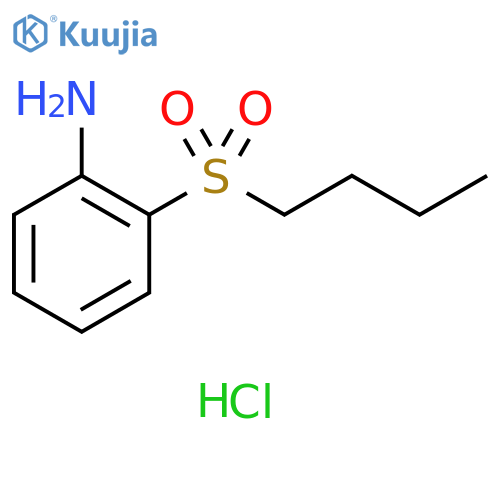 2-(Butane-1-sulfonyl)aniline, HCl structure