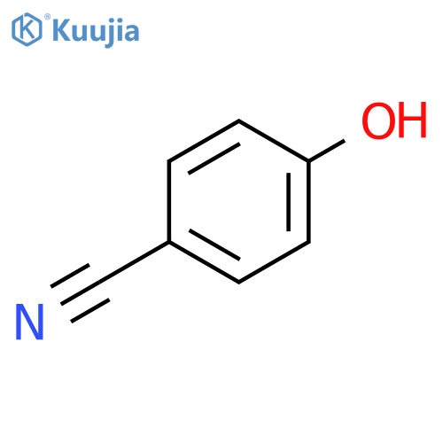 4-Hydroxybenzonitrile structure