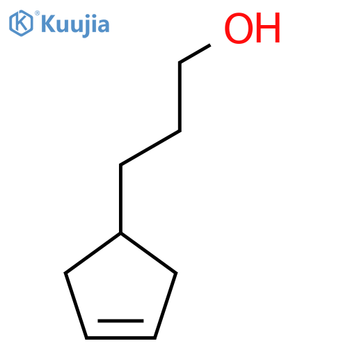 3-(Cyclopent-3-en-1-yl)propan-1-ol structure