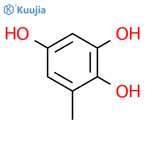 1,2,4-Benzenetriol,6-methyl- structure