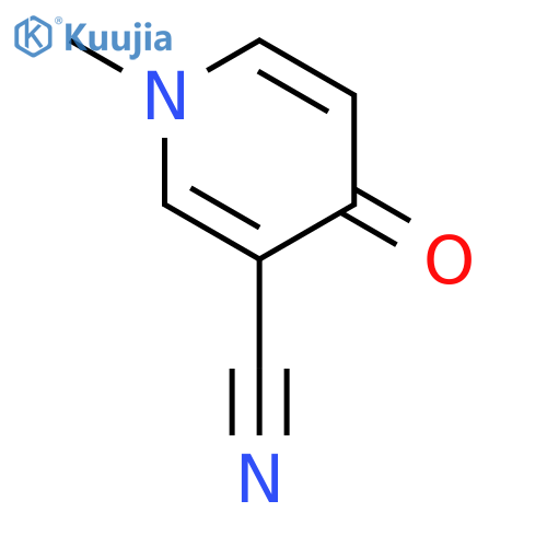 3-Cyano-1-methyl-4-pyridone structure