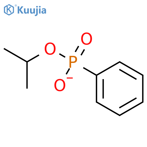 Phosphonic acid, phenyl-, mono(1-methylethyl) ester structure