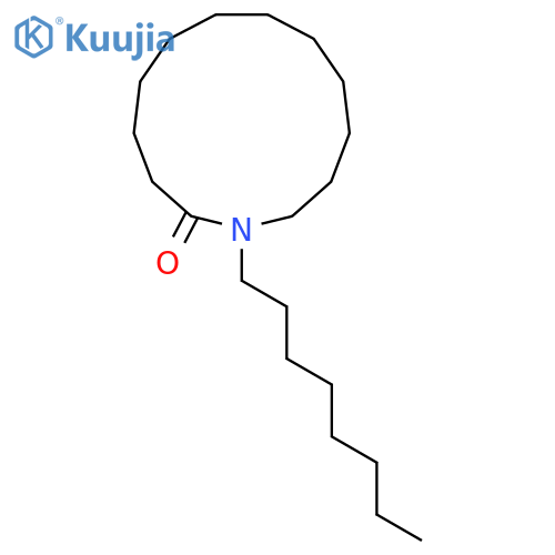 1-Octyl-azacyclotridecan-2-one structure