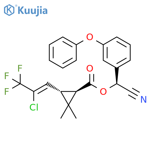(1R)-trans-γ-Cyhalothrin structure