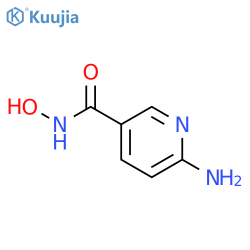 6-amino-N-hydroxypyridine-3-carboxamide structure