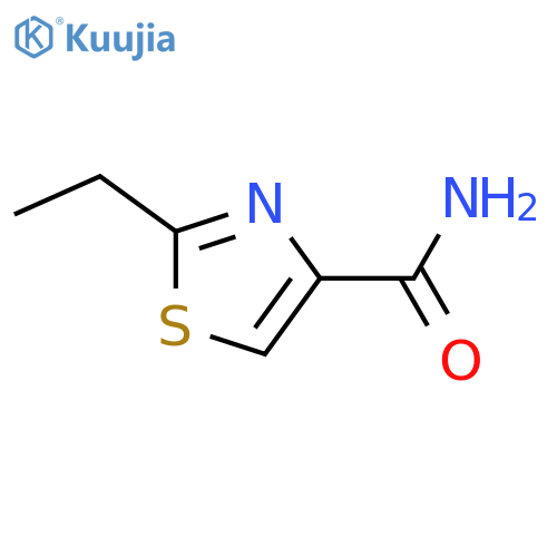 2-ethyl-4-Thiazolecarboxamide structure