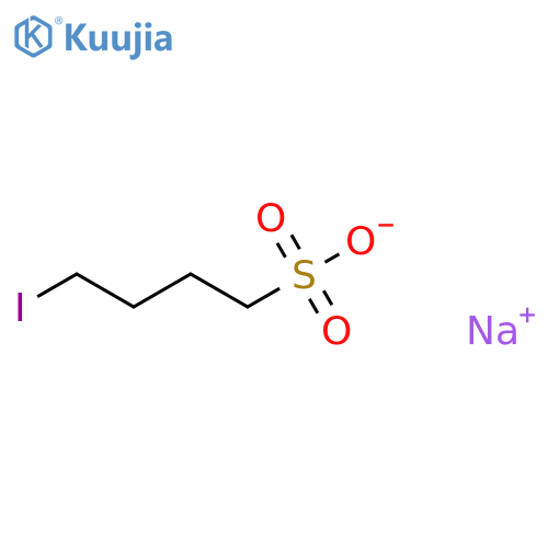 sodium 4-iodobutane-1-sulfonate structure