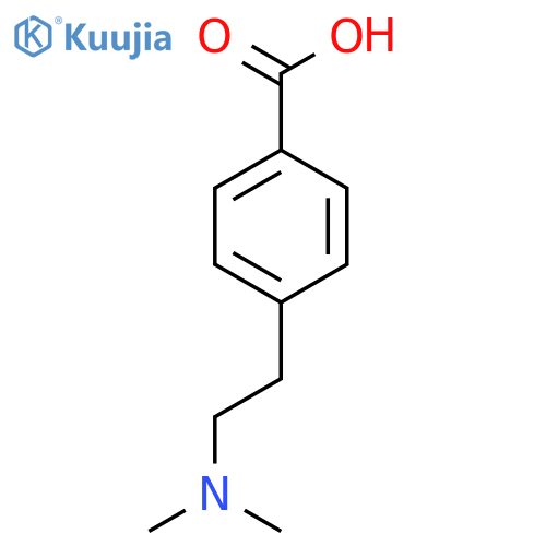 4-2-(dimethylamino)ethylbenzoic Acid structure